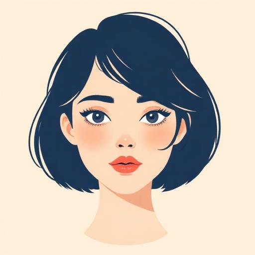 Ilustração de uma moradora satisfeita com o atendimento da administradora
